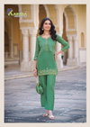 Lipika By Karissa Viscose Mal Chanderi Online Kurti With Bottom Wholesale
